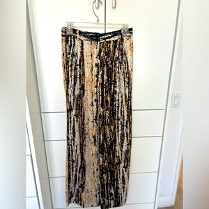 Elegant Zara Brown and Black Women's pants